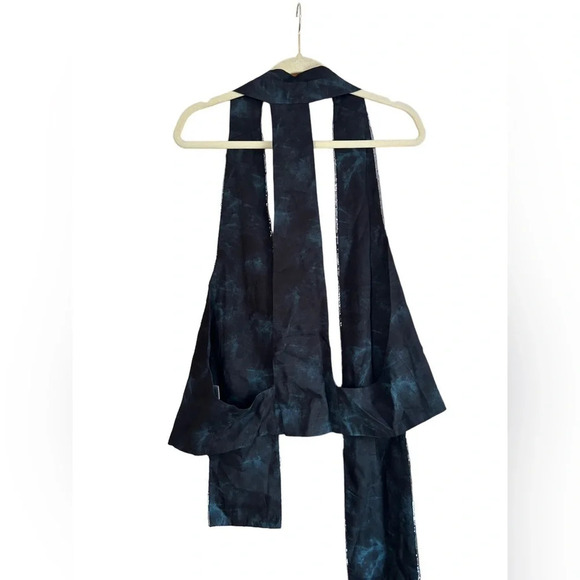 ZOA NEW YORK SEQUIN TIE DYE VEST - Picture 2 of 5